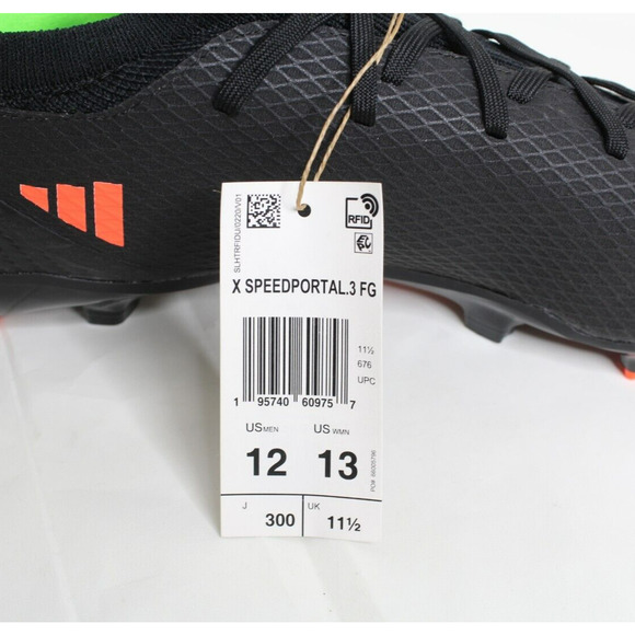 Adidas X Speedportal.3 FG Black Red Soccer Cleats GW8453 Men\'s Size 12 NEW main image 4